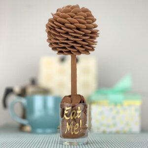 Personalised Chocolate Button Sweet Tree
