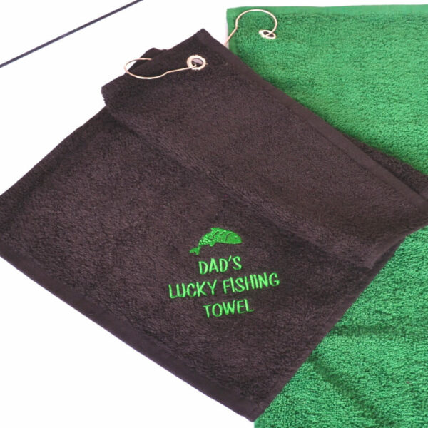 Personalised Fishing Towel