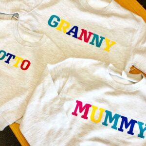 Personalised Rainbow Any Name Jumper