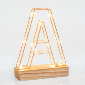 Wire Light Letter