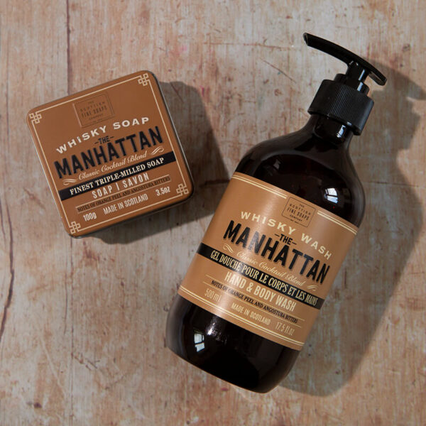 Men's Manhattan Whisky Soap