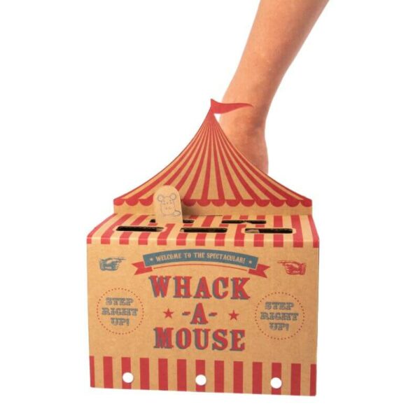 Cardboard Whack-A-Mouse