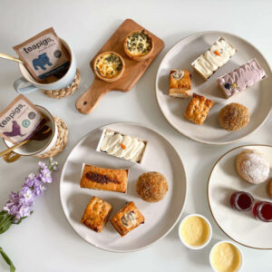 Afternoon Tea for Two at Home with Piglet's Pantry