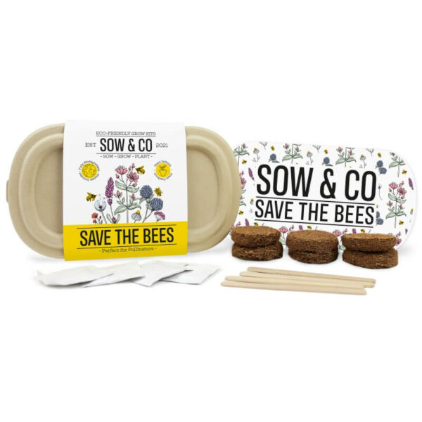 Save The Bees - Sow & Co Eco Grow Kit