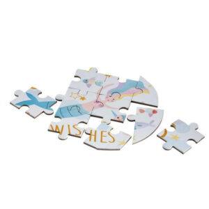 Fantasy Butterfly Shaped 80 Piece Puzzle