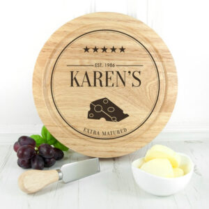 Personalised Cheese Board Set