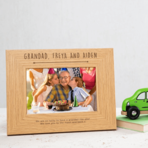Personalised Grandad & Me Photo Frame