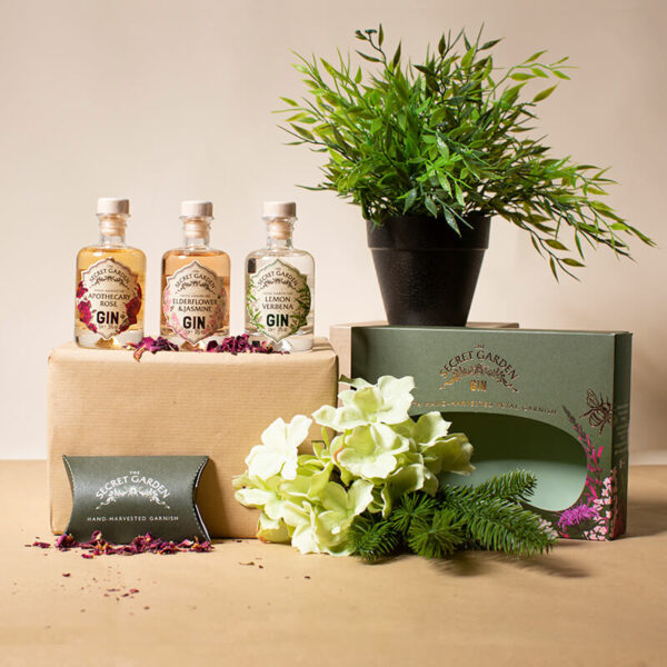 Secret Garden Gin Miniatures Gift Box