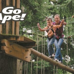 Tree Top Adventure for One Adult and One Child at Go Ape