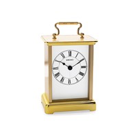 Seiko QHE093G Gilt Carriage Clock - C1715