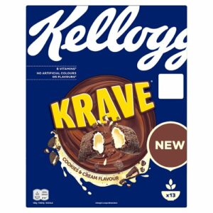 Kelloggs Krave Cookies and Cream Flavour