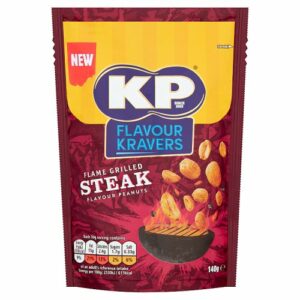 KP Flavour Kravers Flame Grilled Steak Peanuts