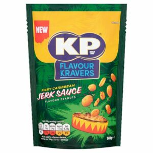 KP Flavour Kravers Fiery Caribbean Jerk Sauce Peanuts