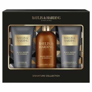 Baylis and Harding Black Pepper & Ginseng Bathing Essentials