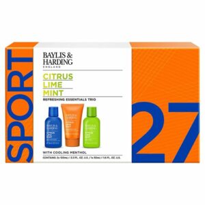 Baylis and Harding Sport Citrus Lime & Mint Refreshing Essentials Trio