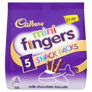 Cadbury Mini Fingers Snack Pack