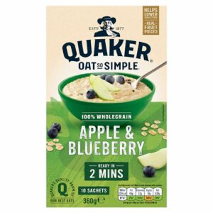 Quaker Oat So Simple Apple and Blueberry