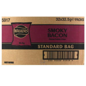 Walkers Smoky Bacon - 32 x 32.5g