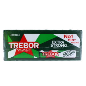 Trebor Ex Strong Mint Roll - 40 x 40g