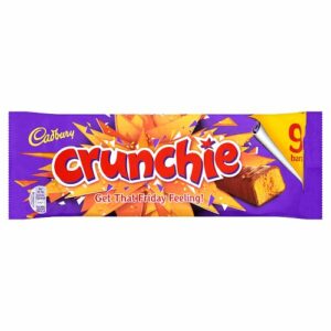Cadbury Crunchie Treat Bar 9pk