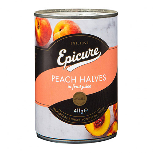 Epicure Peach Halves in Fruit Juice