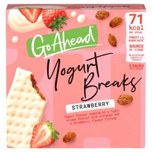 McVities Go Ahead Yogurt Breaks Strawberry