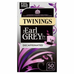 Twinings Earl Grey Decaffeinated Tea Bags 50