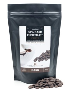 54% Dark Chocolate Chips - Large 1000g bag
