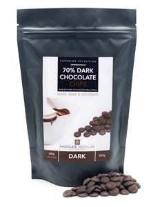 70% Dark Chocolate Chips - Small 200g bag