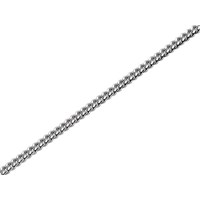 Silver 1mm Wide Curb Chain - 30in - F9610