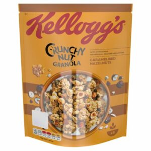 Kelloggs Crunchy Nut Glorious Oat Granola Caramelised Hazelnuts
