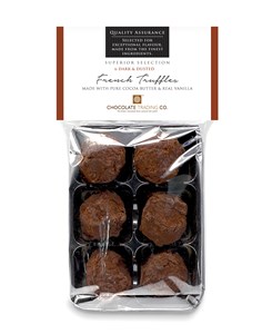 6 French Chocolate Truffles Gift Pack