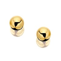 9ct Gold Ball Earrings - 3mm - G0283