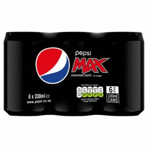 Pepsi Max 6 x 330ml