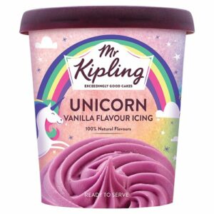 Mr Kipling Unicorn Vanilla Icing