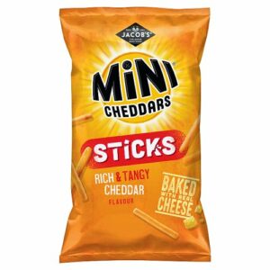 Jacobs Mini Cheddars Sticks Rich and Tangy Cheddar