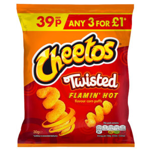 Walkers Cheetos Twisted Flamin Hot PMP 30 x 30g
