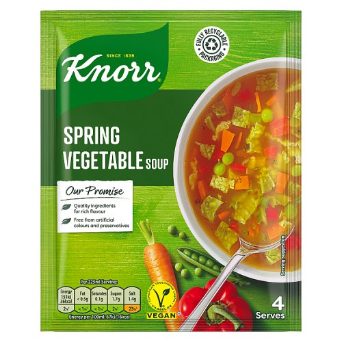 Knorr Florida Spring Veg Soup  Sachet