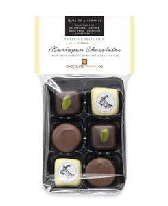 6 Marzipan Chocolate Selection Gift Pack