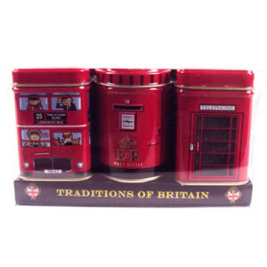 Traditions Of Britain Heritage Tins Pack