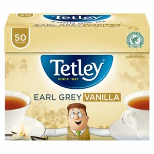 Tetley Earl Grey & Vanilla 50 Teabags