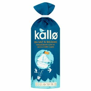 Kallo Sea Salt And Balsamic Vinegar Rice Cakes