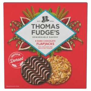 Fudges Dark Chocolate Flapjacks 8 Pack