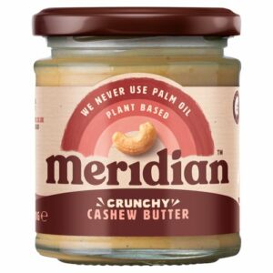 Meridian Crunchy Cashew Butter
