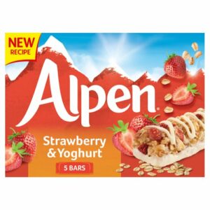 Alpen Strawberry and Yoghurt Cereal Bar 5 Pack