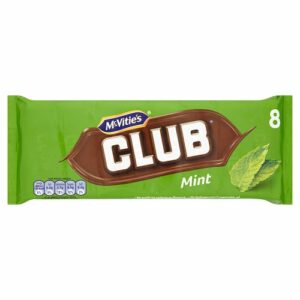 Mcvities Club Biscuits Mint 8 Pack