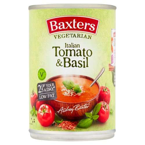 Baxters Vegetarian Tomato and Basil Soup