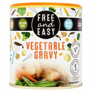 Free & Easy Gluten Free Vegetable Gravy Mix