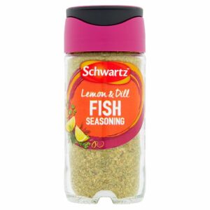 Schwartz Fish Seasoning Jar