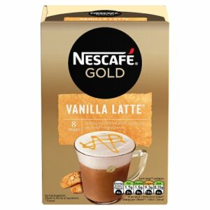 Nescafe Gold Vanilla Latte Drink 8 Sachets
